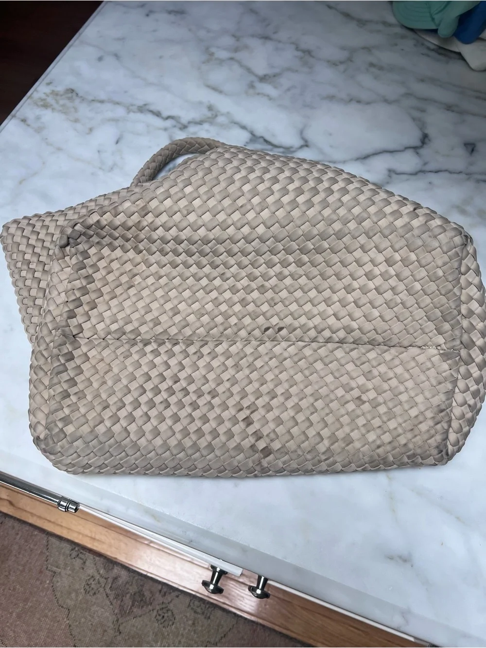 Naghedi Ecru St Barths Large Tote - Picture 9 of 10